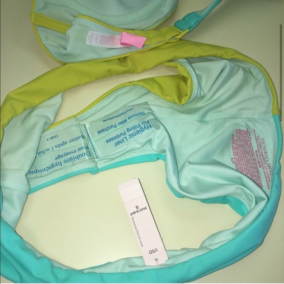 Victoria's Secret Swim Colorblock Bikini Set NWT - Picture 8 of 8